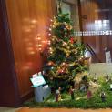 Decoração de Natal na Biblioteca Municipal