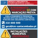 Renovação do Estado de Emergência: Atendimento presencial por marcação prévia e encerramento de instalações municipais