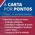 Carta por Pontos - Sessão de esclarecimento