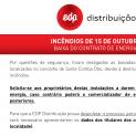 EDP - Baixa do Contrato de Energia