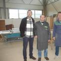 Carpintaria da Câmara Municipal conta com a colaboração de utente da APPACDM
