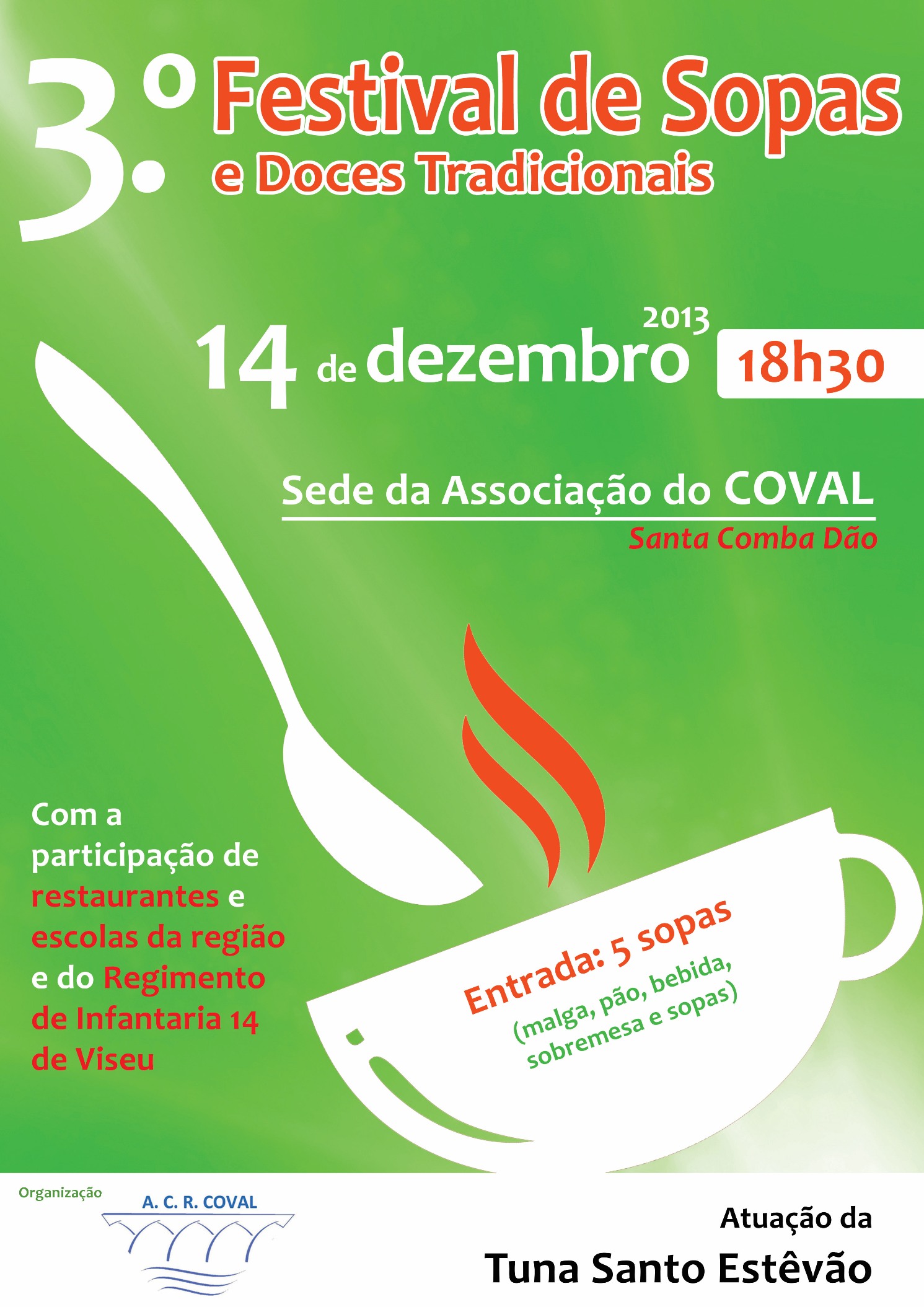 Cartaz Festival Sopas Coval