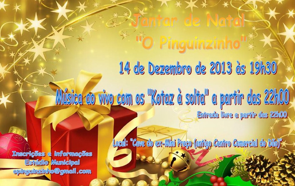 Cartaz Natal Pinguinzinho