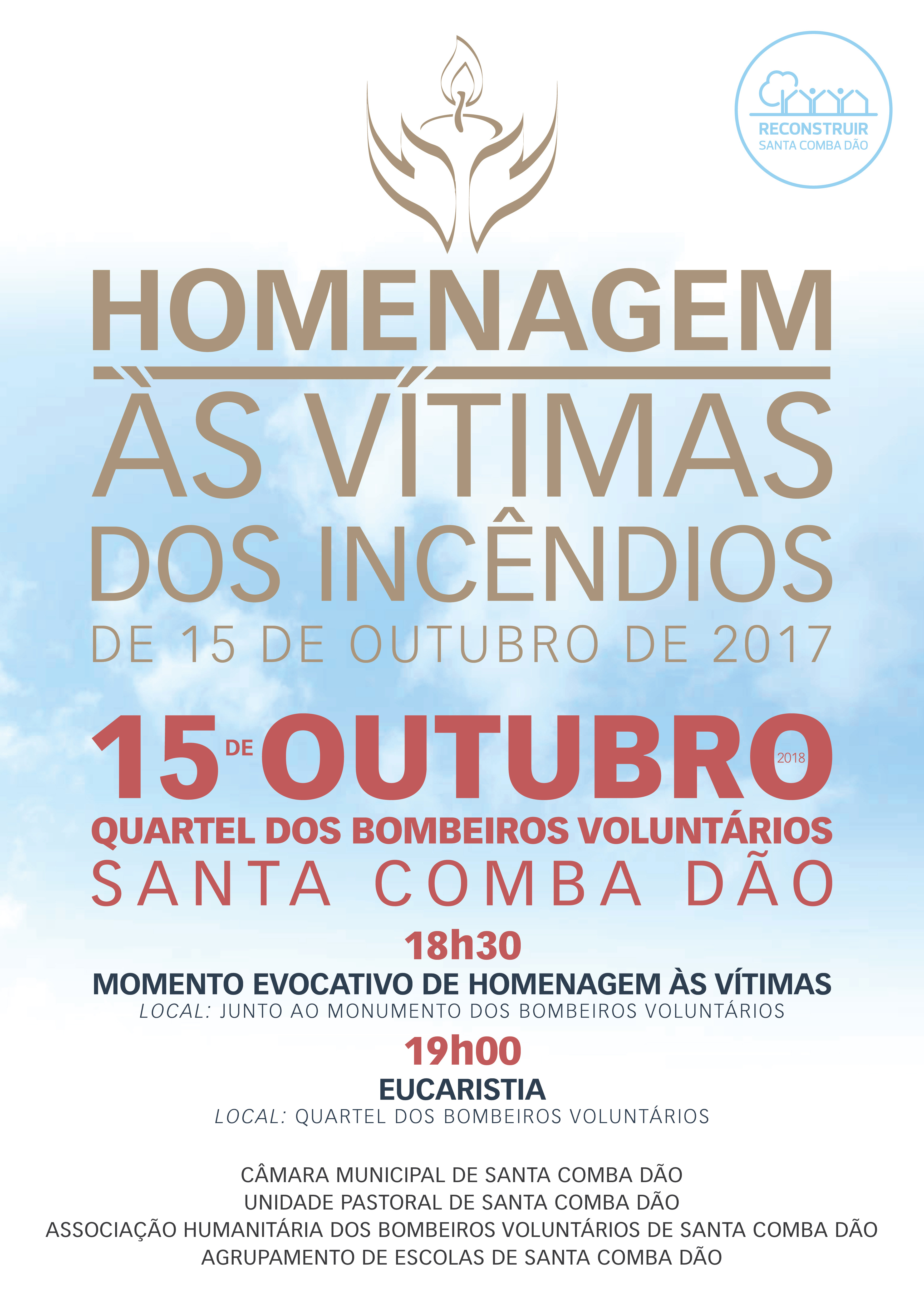 Homenagem às Vítimas dos Incêndios 