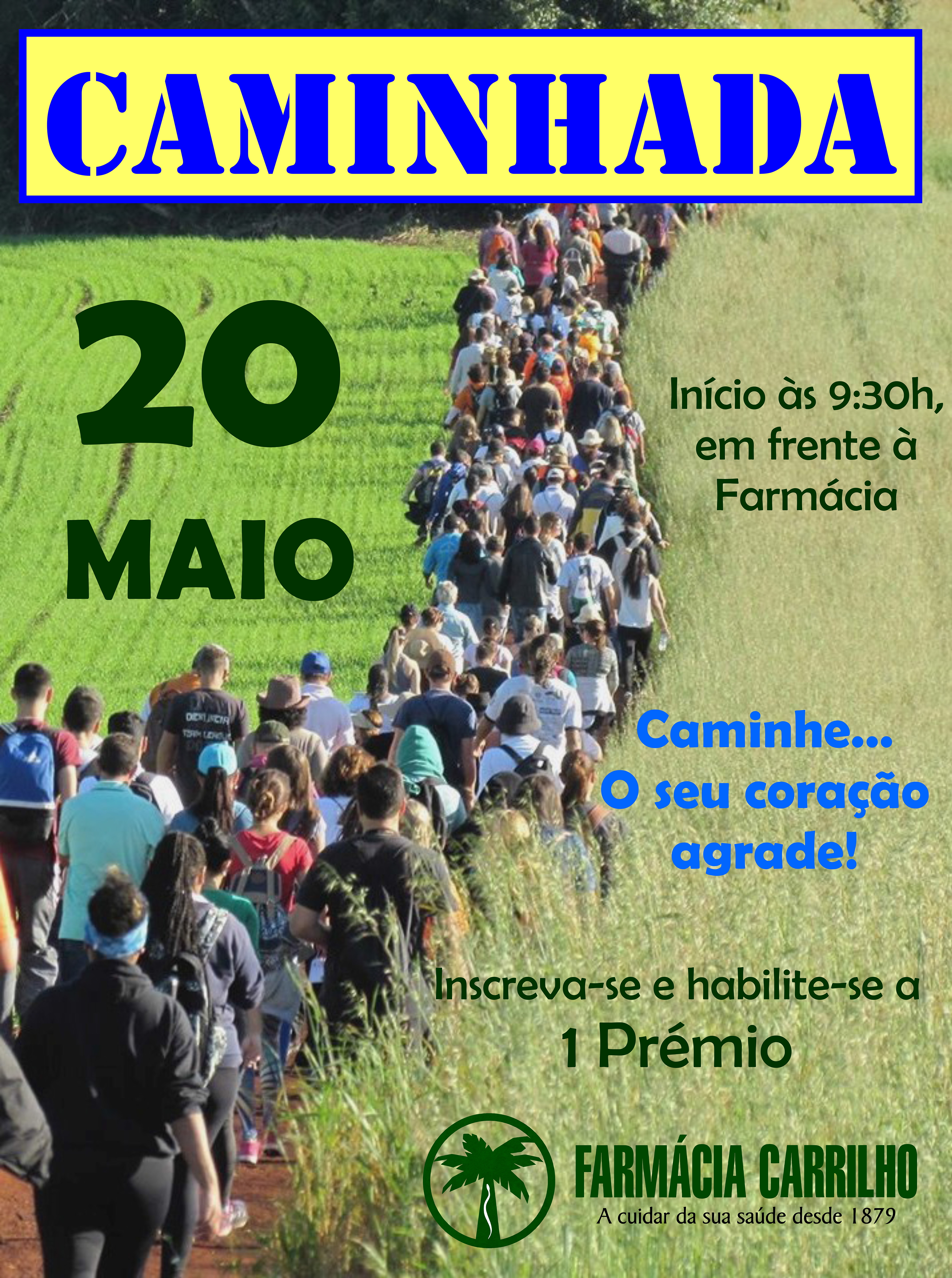 Cartaz Caminhada