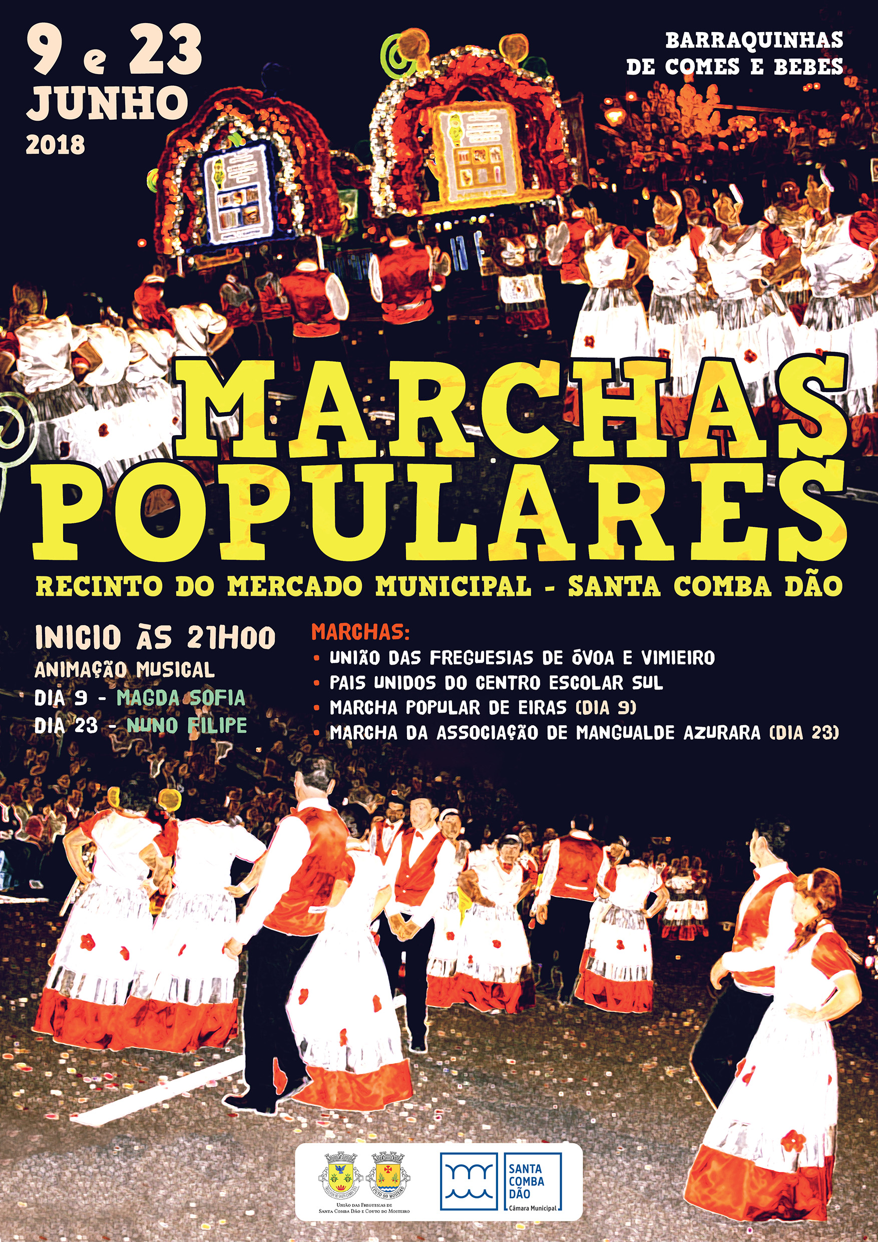 cartaz marchas populares 2018 150