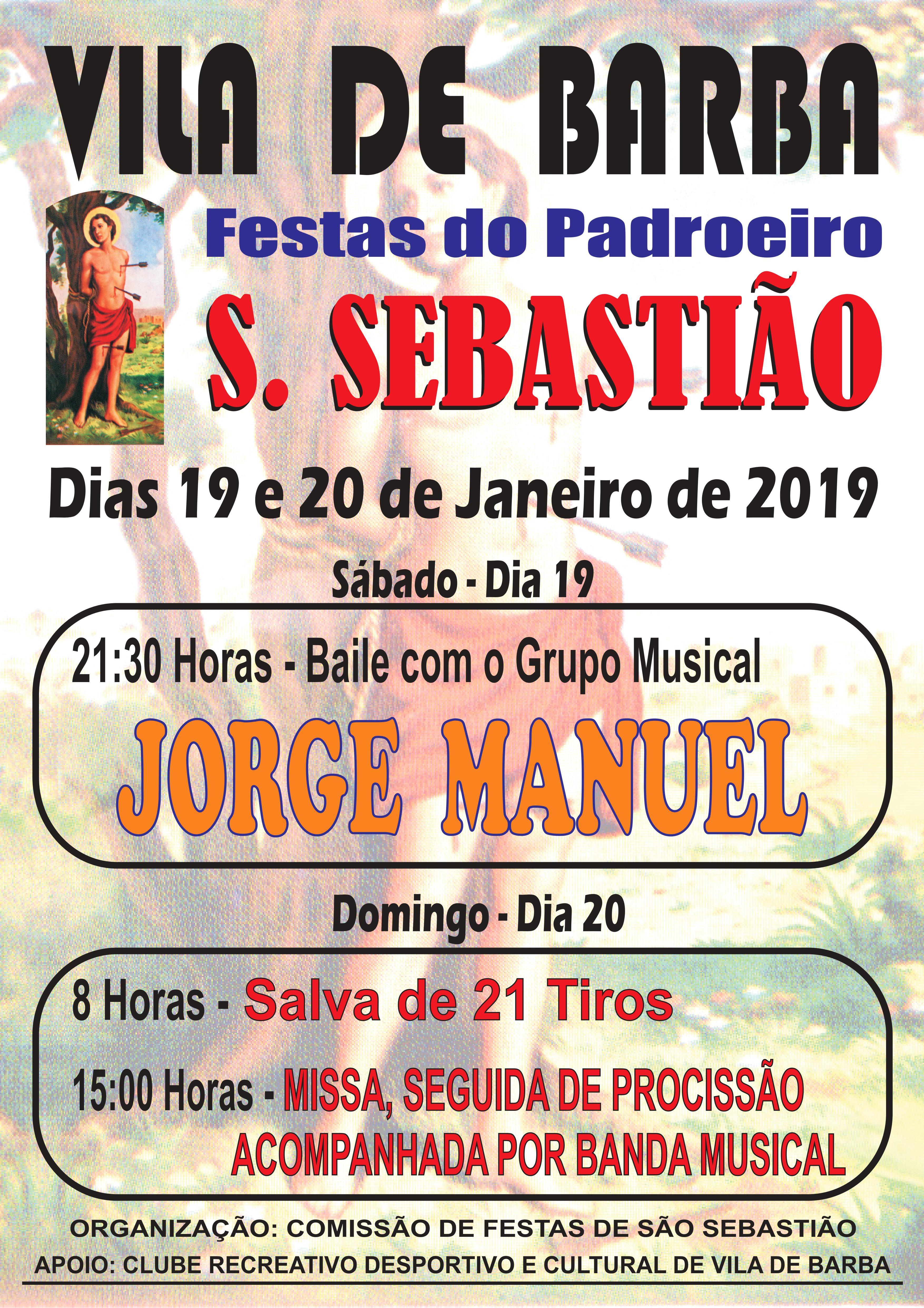 Festas em Honra de São Sebastião - Vila de Barba 