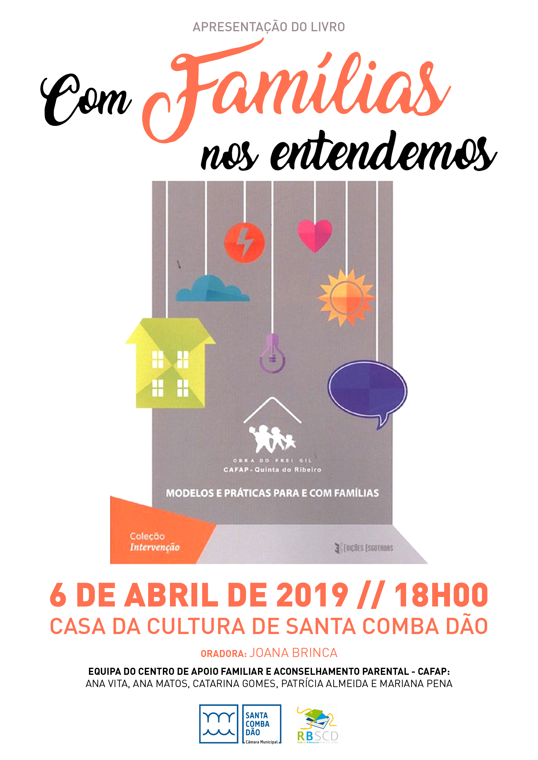 Cartaz - Com Famílias nos Entendemos