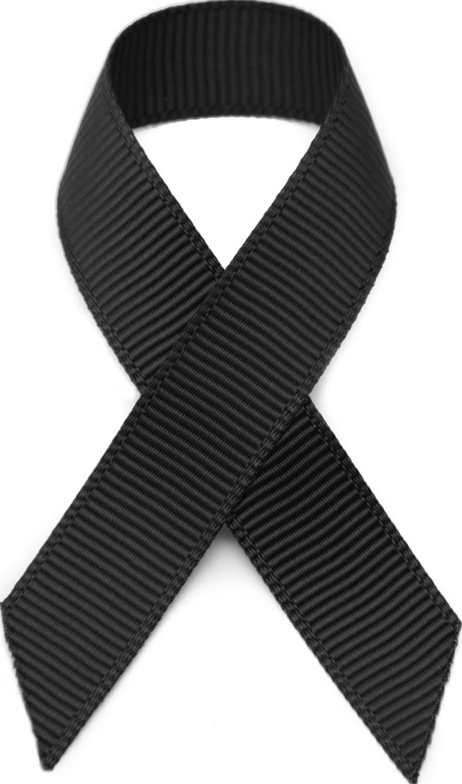 peel stick black grosgrain awareness ribbons 10 pack 71